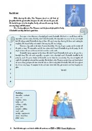 English Worksheet: Cinderella 