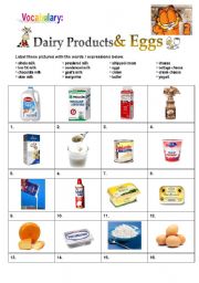 DAIRY PRODUCTS & EGGS