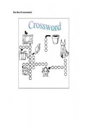 English worksheet: Crossword