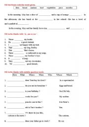 English worksheet: P.5 English