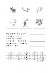 English worksheet: Secret Writing