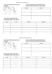 English worksheet: your teachers experiences