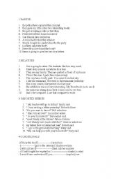 English Worksheet: repaso bachillerato