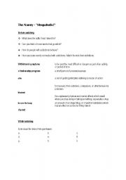 English Worksheet: The nanny - shopaholic