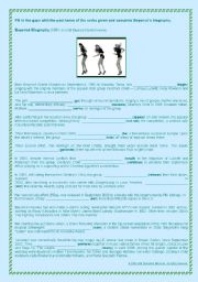 English Worksheet: Beyonc