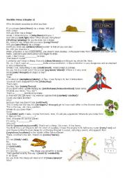 English Worksheet: The little Prince