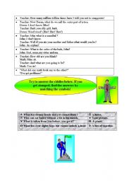 English Worksheet: riddles and jokes in english 2