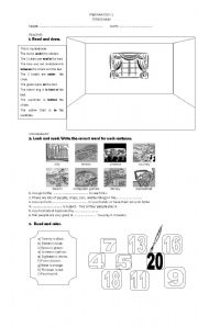 English worksheet: PREPARATORY 