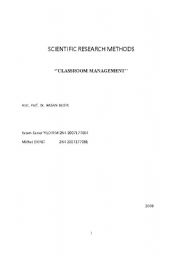 English Worksheet: Resarch methods