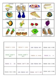 English Worksheet: Countable & Uncountable memory game