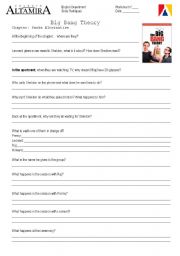 English Worksheet: Big Bang Theory, Pants Alternative