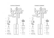 English Worksheet: Furniture Crossword