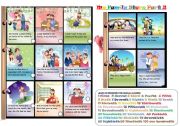 English Worksheet: MY FAMILY STORY PART 2/3 TWO ACTIVITIES LEARN AND PLAY