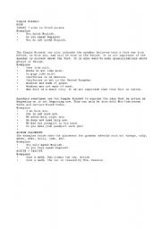 English Worksheet: SimplePresent 