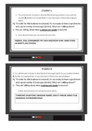 English Worksheet: WHAT MAKES AN EFFECTIVE PRODUCT?