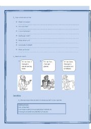 English worksheet: jobs part 2