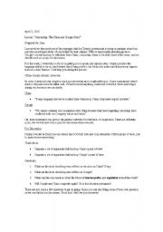 English Worksheet: Google Debate