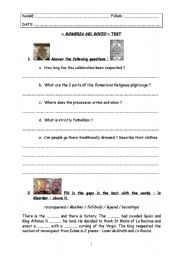 English worksheet: special days - test step 21 - Romeria del Rocio (Spain)