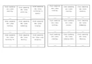 English Worksheet: hobbies: people bingo