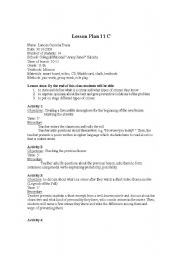 English Worksheet: Crimes lesson plan