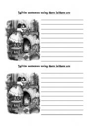 English Worksheet: There is/There are