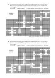 English Worksheet: Crossword Football