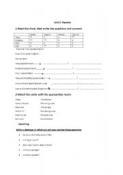 English Worksheet: exerices clothes