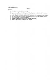 English Worksheet: the catcher in the rye