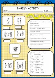 PERSONAL PRONOUNS