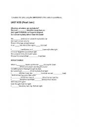 English Worksheet: Song To Practice Simple Past
