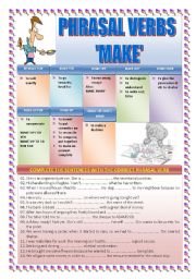 PHRASAL VERBS: MAKE