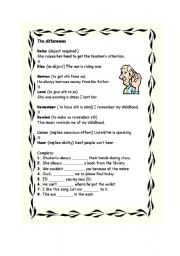 English Worksheet: The differences