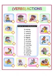 ACTIONS ( Verbs)