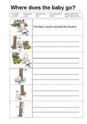 English Worksheet: directions