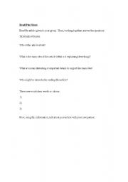 English worksheet: Read-Pair-Share