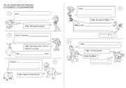 English Worksheet: GREETINGS