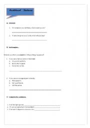 English Worksheet: Conditional Sentences