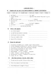 English Worksheet: 7th form test