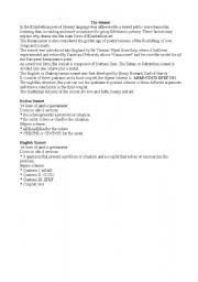 English Worksheet: The sonnet