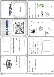 MINI BOOK: Young Learners Revision [EDITABLE]