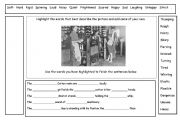 English worksheet: Victorian setting