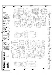 English Worksheet: clothes