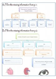 English worksheet: Health Care