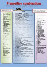 preposition combinations