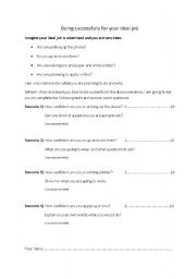 English worksheet: diagnostic tool for literacy, reading, writing, listening, speaking and IT 