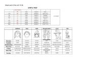 English Worksheet: simple past of the verb to be