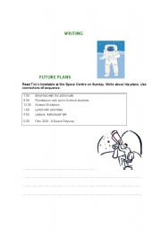 English Worksheet: Future plans and future predictions