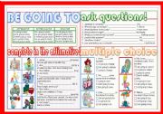 English Worksheet: BE GOING TO