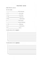 English Worksheet: Future Perfect Practice