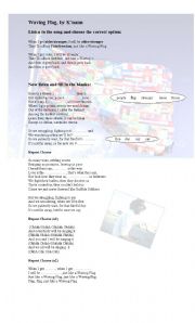 English Worksheet: Football World Cup song by Knaan